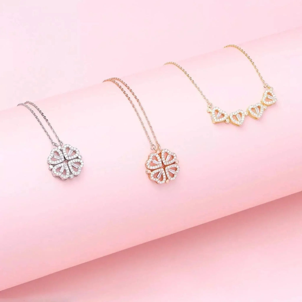 EverLove Clover Necklace - Rose Gold