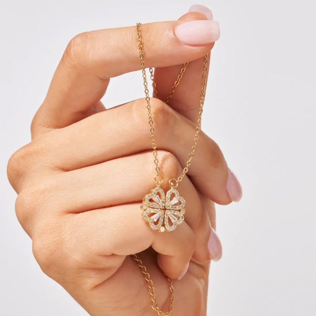 EverLove Clover Necklace - Rose Gold