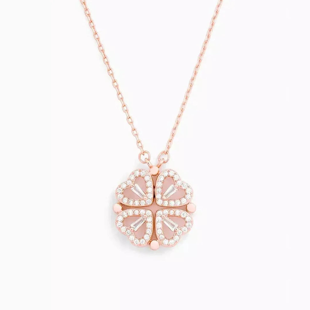 EverLove Clover Necklace - Rose Gold